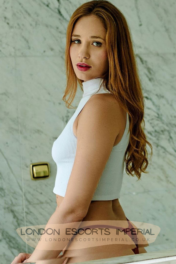 London Escort Girl Redhead 36C